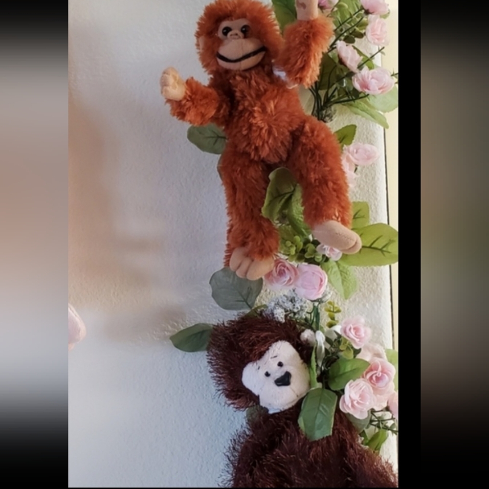 Cute Two Little Monkeys - Plush Animals